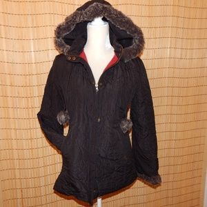 CAbi quilted coat  size M